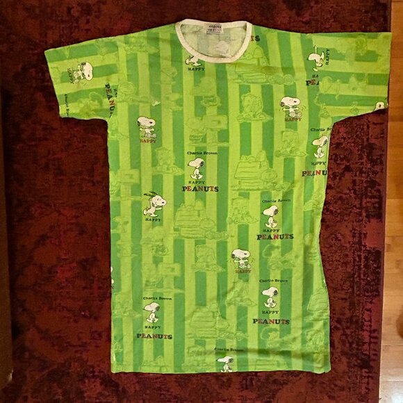 Vintage Snoopy Nightgown Size S/M